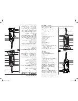 Предварительный просмотр 5 страницы Hoover U57009RM - WindTunnel Bagless Upright Operating, And Servicing  Instructions