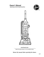 Hoover U5780900 - WindTunnel Cyclonic Bagless Upright Vacuum Cleaner Owner'S Manual preview