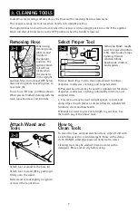 Предварительный просмотр 7 страницы Hoover U57809RM Windtunnel Cyclonic Owner'S Manual