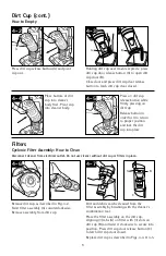 Предварительный просмотр 9 страницы Hoover U57809RM Windtunnel Cyclonic Owner'S Manual