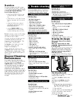 Предварительный просмотр 13 страницы Hoover U6436-900 - TurboPower 7600 Self Propelled WindTunnel Upright Owner'S Manual