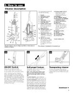 Предварительный просмотр 5 страницы Hoover U6453-900 Owner'S Manual