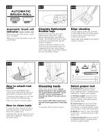 Предварительный просмотр 7 страницы Hoover U6453-900 Owner'S Manual