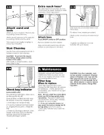 Предварительный просмотр 8 страницы Hoover U6453-900 Owner'S Manual