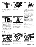 Предварительный просмотр 9 страницы Hoover U6617960 Owner'S Manual