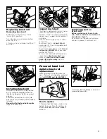 Предварительный просмотр 11 страницы Hoover U6617960 Owner'S Manual