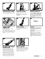 Preview for 5 page of Hoover U8161 Owner'S Manual