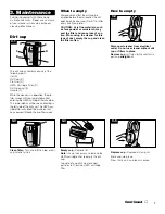 Предварительный просмотр 7 страницы Hoover U8161 Owner'S Manual