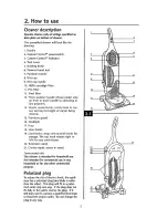 Предварительный просмотр 5 страницы Hoover U8187-900 Owner'S Manual