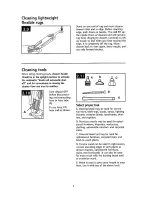 Предварительный просмотр 7 страницы Hoover U8187-900 Owner'S Manual