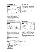 Предварительный просмотр 8 страницы Hoover U8187-900 Owner'S Manual