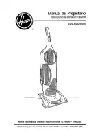 Предварительный просмотр 21 страницы Hoover U8187-900 Owner'S Manual