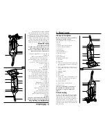 Предварительный просмотр 5 страницы Hoover U8187 Owner'S Manual