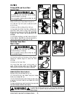 Предварительный просмотр 10 страницы Hoover UH20020W Owner'S Manual