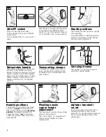 Предварительный просмотр 6 страницы Hoover UH20060 Owner'S Manual