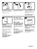 Предварительный просмотр 9 страницы Hoover UH20060 Owner'S Manual