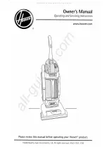 Hoover UH40145B Owner'S Manual предпросмотр