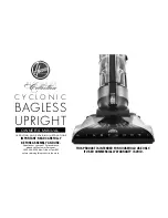 Предварительный просмотр 1 страницы Hoover UH70015 - Platinum Collection Cyclonic Bagless Upright Vacuum Owner'S Manual