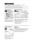 Предварительный просмотр 7 страницы Hoover UH70035 Owner'S Manual