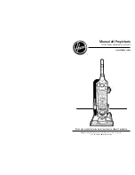 Предварительный просмотр 18 страницы Hoover UH70085 - Pet Cyclonic Bagless Upright Vacuum Owner'S Manual