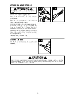 Preview for 8 page of Hoover UH70400 Owner'S Manual