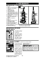 Предварительный просмотр 42 страницы Hoover UH70800 Owner'S Manual