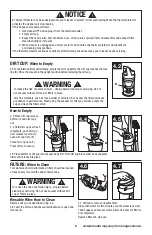 Предварительный просмотр 9 страницы Hoover uh71120 Owner'S Manual