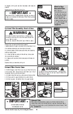 Предварительный просмотр 10 страницы Hoover uh71120 Owner'S Manual