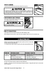 Предварительный просмотр 8 страницы Hoover UH71230RM Owner'S Manual