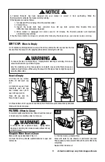 Предварительный просмотр 9 страницы Hoover UH71230RM Owner'S Manual