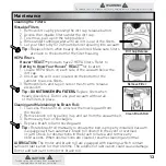 Предварительный просмотр 15 страницы Hoover UH73100 User Manual