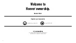 Предварительный просмотр 2 страницы Hoover uh74200 User Manual