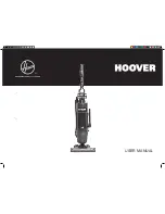 Hoover velocity User Manual предпросмотр