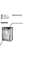 Предварительный просмотр 1 страницы Hoover VHD 8143 ZD User Instructions