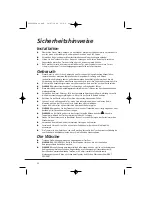 Preview for 22 page of Hoover VHV 680F Instruction Book