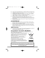 Preview for 23 page of Hoover VHV 680F Instruction Book