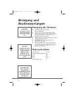 Preview for 34 page of Hoover VHV 680F Instruction Book