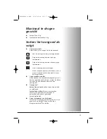 Preview for 63 page of Hoover VHV 680F Instruction Book