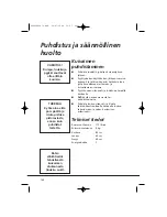 Preview for 160 page of Hoover VHV 680F Instruction Book