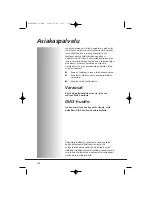 Preview for 162 page of Hoover VHV 680F Instruction Book