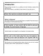 Preview for 2 page of Hoover Vision HD VHD-812 Instructions For Use Manual