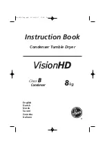 Preview for 1 page of Hoover Vision HD Instruction Book