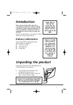 Preview for 3 page of Hoover Vision HD Instruction Book