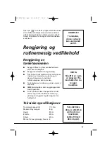 Preview for 53 page of Hoover Vision HD Instruction Book