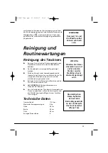 Preview for 53 page of Hoover VisionHD Instruction Book