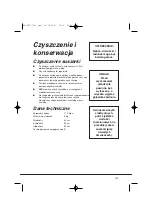 Preview for 125 page of Hoover VisionHD Instruction Book