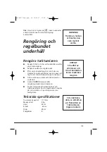 Preview for 179 page of Hoover VisionHD Instruction Book