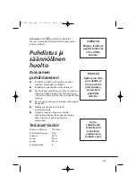 Preview for 197 page of Hoover VisionHD Instruction Book