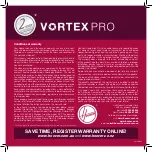 Предварительный просмотр 20 страницы Hoover Vortex Pro 5231 Manual