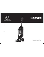 Предварительный просмотр 1 страницы Hoover VR81-HU01001 User Manual